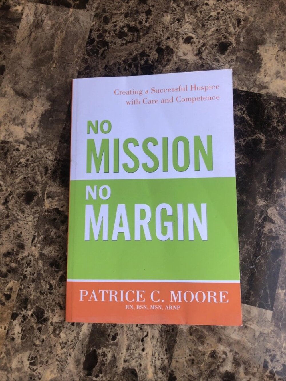 No Mission, No Margin: Creating a Successful Hospice Patrice C. Moore PB 2014